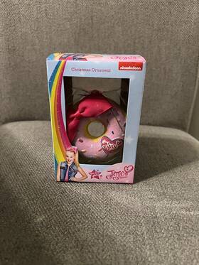 Jj1173 Kurt Adler Jojo Siwa Pink Sprinkle Donut Christmas Ornament 3 Inch Tall By