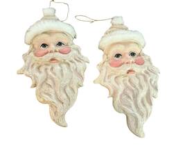 K272-e0440 Kurt Adler Santa Claus Hats Christmas Tree Ornaments Set