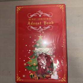 Zd3045 Kurt S. Adler Christmas Tree Wooden Advent Calendar With 24 Ornaments Reusable New