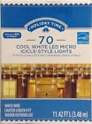 L80700a3bu09 Holiday Time Led Micro Icicle Lights Count Cool 887628055946