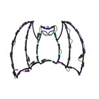 Led-35lbat-18 Christmas At Winterland Halloween Led Bat Window Dis
