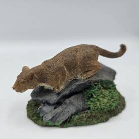 92635 Lemax - Christmas & Holidays Village Pumas Perch. Ready To Jump Accessory Figurine