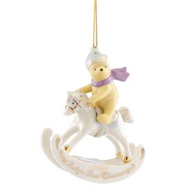 894449 Lenox 194372023887 2023 Babys 1st Christmas Tree Ornament Winnie The Pooh