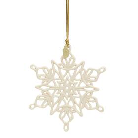 895772 Lenox 194372029315 2024 Snow Fantasies Snowflake Ornament Christmas