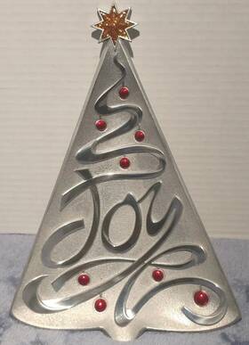Lenox 882864249548 Joy Tree Tray Dish Sentiments Of The Season Christmas Holiday Trinket