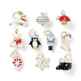 867170 Lenox 882864661784 Memories 10-piece Christmas Tree Ornament Set