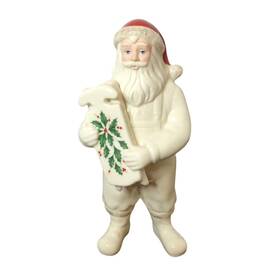 Lenox 882864682994 Holiday Santa With Sled Christmas Figurine 7.25 Inch Tall