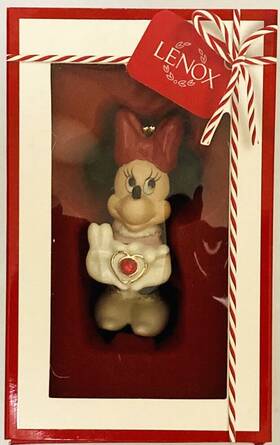 Lenox 882864774828 Nib Disney Minnies Sweetheart Gem Christmas Holiday Ornament Minnie Mouse