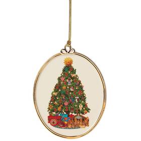 892588 Lenox 2021 Trees Around The World Costa Rica Christmas Ornament