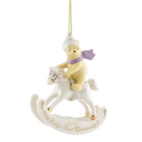 897144 Lenox Ornament 2025 Winnie The Pooh Babys 1st Christmas 1 Count Multi Color