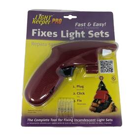 Light Keeper Pro 784642012019 Repair Tool Fix Christmas Incandescent String Patio New 1c