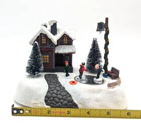 Lights4fun 056106715411 Inc. Christmas Village Ice Skating Pond Animated Pre-lit Multicolor