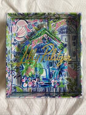 Lilly Pulitzer 197367170979 Nib Christmas Ornament S Door Glass