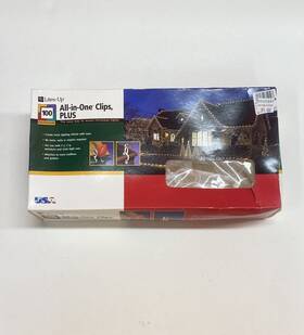 Lites Up 054523314106 100 All-in-one Clips Plus New In Box Nib For Christmas Lights
