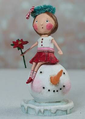 Figurine-6.5ftfth Lori Mitchell 15534 Christmas Merry And Bright