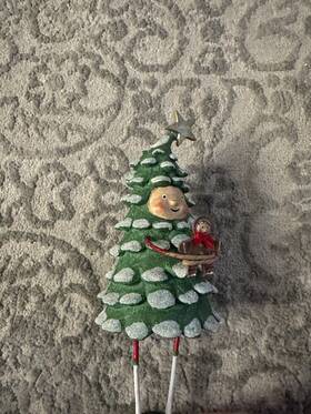 94054 Lori Mitchell Esc And Co Bruce Spruce Christmas Tree Figure