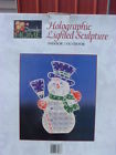 Ls8-100l  December Home Holographic Lighted Snowman