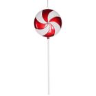M152113 Vickerman Candy Lollipop Ornament Red 734205377086