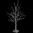 M3400916 Raz Imports Lighted Faux Birch Tree With Led 048893987404