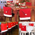 M9151457m0y865492 Unbranded Xmas Santa Hat Chair Covers Silverware Bag Dinner Table