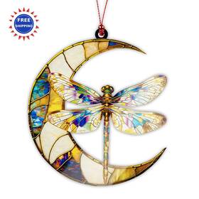 Tr-092-dragonfly Mailamcraft Dragonfly Ornament For Christmas Tree Decoration Gifts Women Moon Birthday Mama