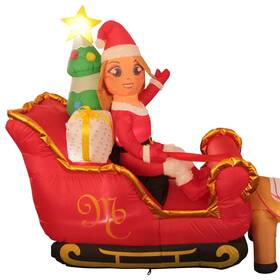 Mariah Carey 810167182743 Official Outdoor Lawn Inflatable Christmas Decoration 12ft Sold Out
