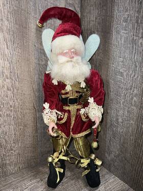 51-26124 Mark Roberts Christmas Rare 2020 Inch 5 Golden Rings - 12 Days Of Fairy 17 With Box