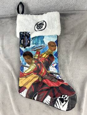 A17201 Marvel Black Panther Stocking Okoye And Nakia Wakanda Forever Christmas Avengers