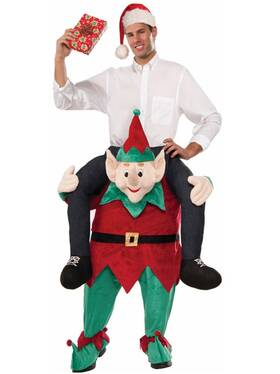 Mascotshop 932782600755 Christmas Carry Ride On Me Shoulder Santa Claus Party Mascot Costume