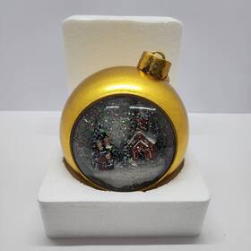 68567 Melrose International Lighted Musical Snow Globe Carolers Christmas Decor Gift