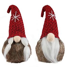 Meriwoods Christmas Gnomes 14 Inch 2 Pack Large Stuffed Plush Tomte Swedish