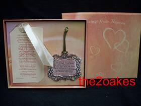 Merry Christmas From Heaven 826361000165 In Ornament And Bookmark Blessings Memorial Tree Decoration
