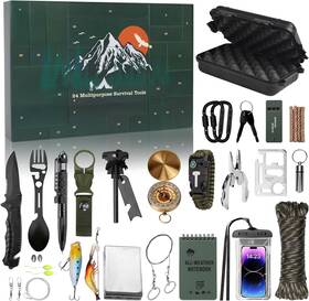 Mhlh002 Mh Mylune Home Survival Kit Advent Calendar - 24 Days Christmas Countdown Emergency