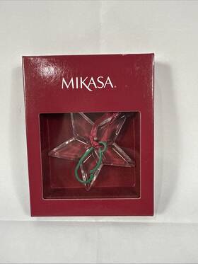 Mikasa 274/566 Christmas Ornament Holiday Collection 5 Point Star