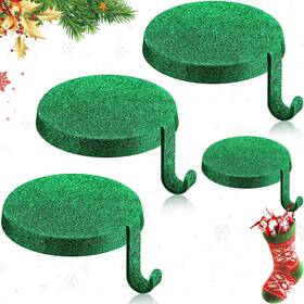Miniinflat-obnuv00127 Miniinflat 4 Pcs Christmas Stocking Holder For Mantel Heavy Duty Metal Stocki