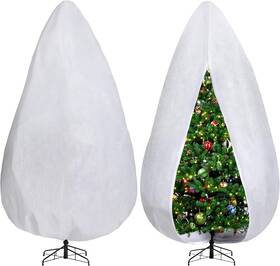 Mn-christmas-tree-bag-4ft-1pc Moonoom 9ft Upright Christmas Tree Storage Bag - Adjustable Covers Non-woven Dust Proo