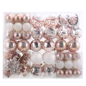 Mowarm 601968802530 100-pack Various Shatterproof Christmas Balls Decorative Ball Orna
