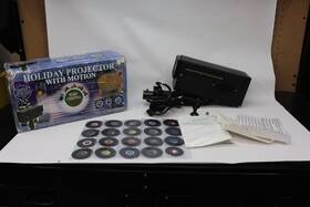 Mr. Christmas 051053605094 60509 Holiday Projector With Motion Rotates 20 Slides Indoor Outdoor