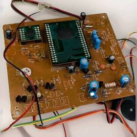 203044 Mr. Christmas Royal Marquee Replacement Main Board And Power Adapter Assembly