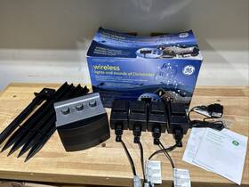 67815 Mr. Christmas Ge Wireless Lights And Sounds Of Transmitter 4 Receivers