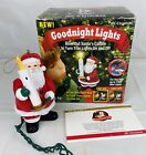 Mr Christmas Santa Magic Goodnight Lights Tree Plug In Blow Out Candle Ornament