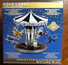 Mr Christmas Worlds Fair Platinum Edition Animated Lighted Biplane Ride 50 Song 051053797652
