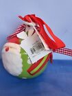 129500 Mud Pie Christmas Ball Ornament Gingerbread New With Tag