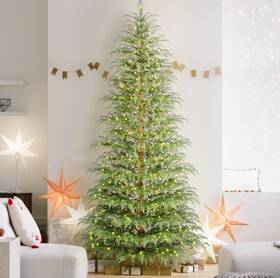 391t25001 My Texas House Hard To Find 9 Ft Pre Lit Cypress Tree Christmas 600 Led Lights