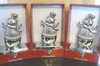 Na Trimmerry New Snowman Piece Silver Stocking Holders 684509134970