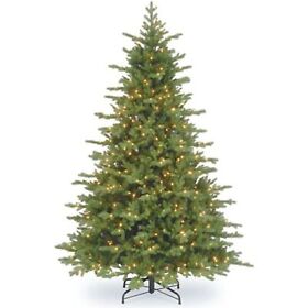Pevn2-309p-90 National Tree Co-import Pre-lit Artificial Christmas Vienna Fir Clear