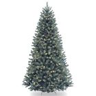 National Tree Company Blue Spruce Christmas Lights Clear 7.5 Ft Quick Easy Setup Non Allergenic 647627065830