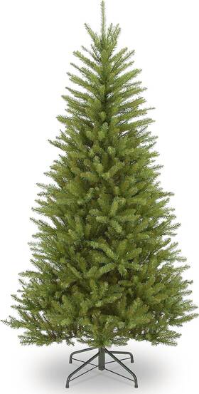 Duslh1-65 National Tree Company Artificial Slim Christmas Green Dunhill Fir Includes Stand 6.5 Feet