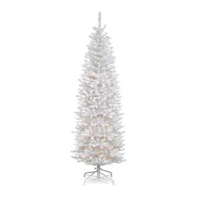 Kww7-300-75 National Tree Company Artificial Pre-lit Slim Christmas White Kingswood Fir Lights Inclu