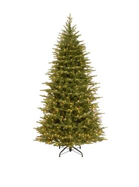 Pens4-337d-75 National Tree Company 7.5 Ft Pre-lit Nordic Spruce Slim Artificial Christmas